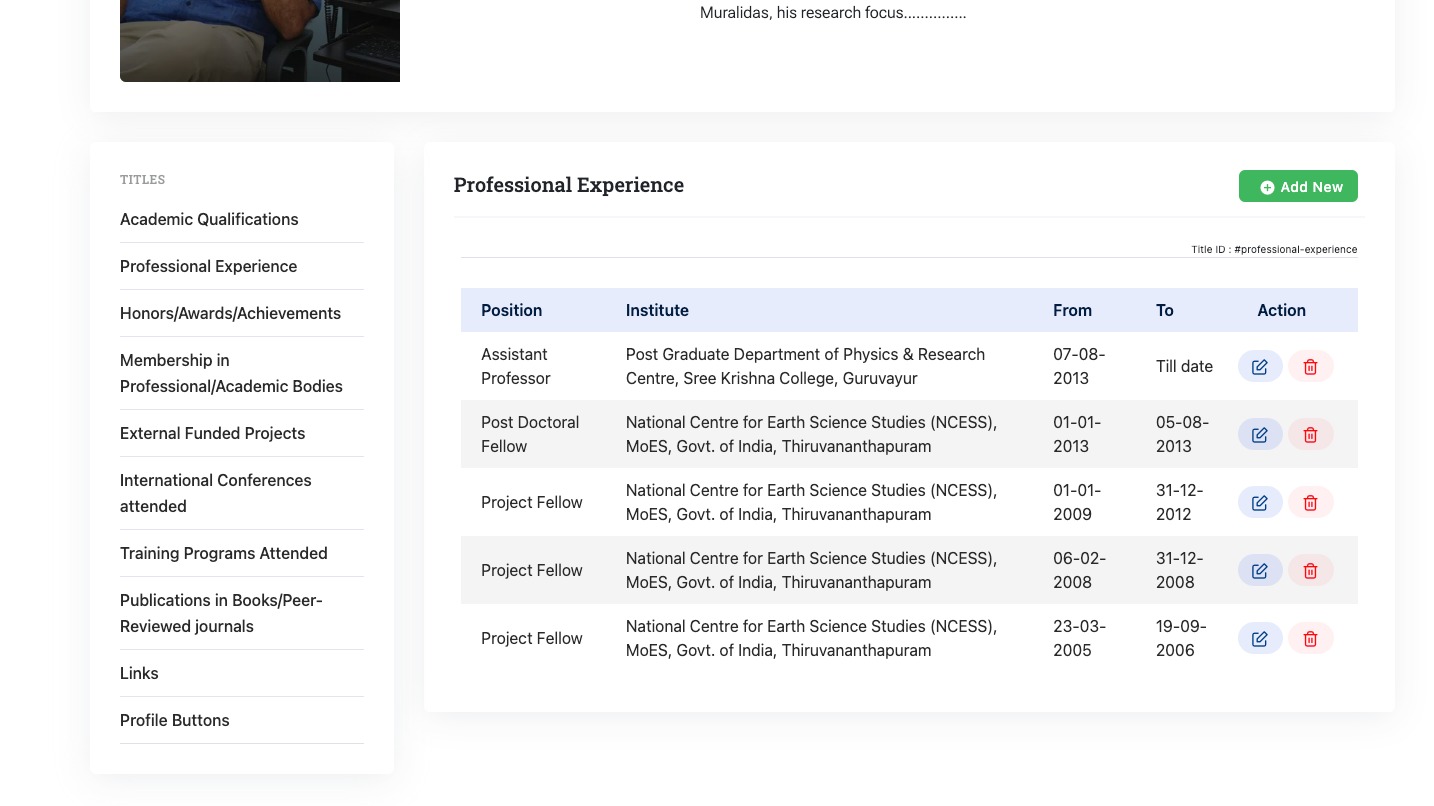 NAAC Accreditation Compliant College Websites